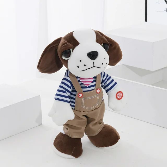 big eyed dog khaki