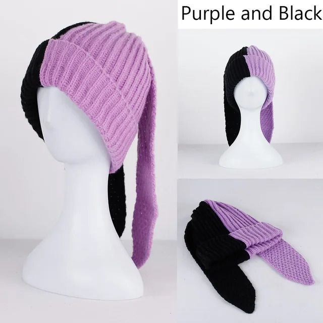 h-purple and black