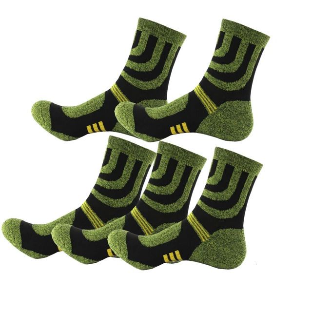 5 pairs green