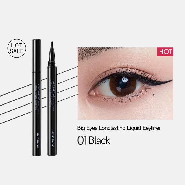 01schwarzer Eyeliner