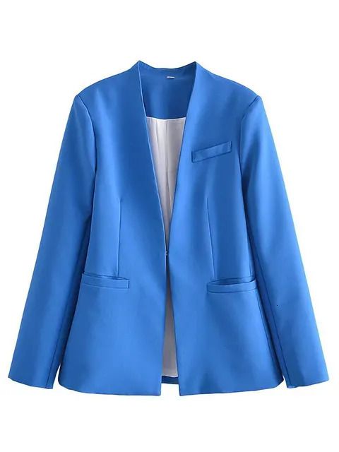 Nur dunkelblauer Blazer