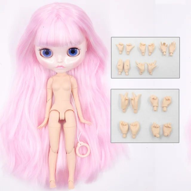 Glossy Face-Doll And Hands Ab6