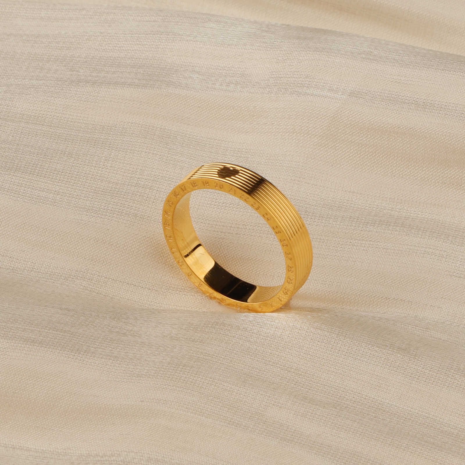 Bague Horloge - Or