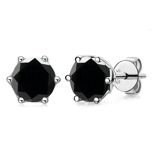 Black-1.0 Ct x 2