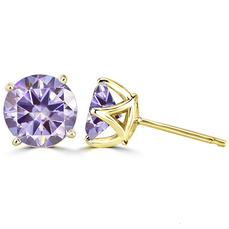 Violet clair-1.0ct x 2