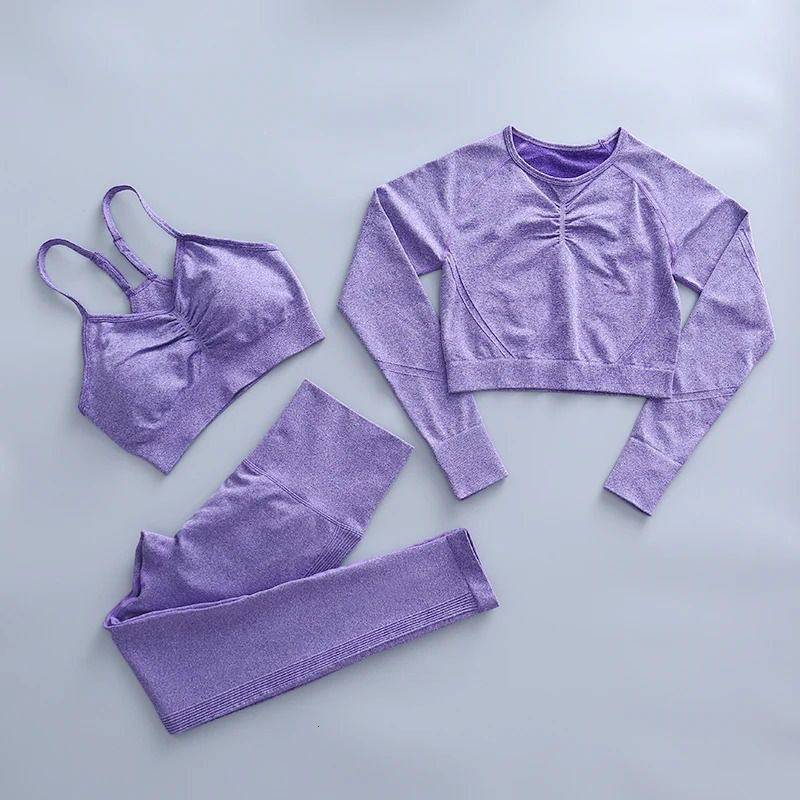 3pcs violet