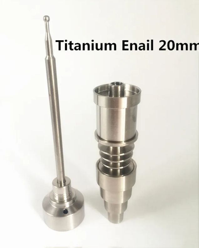 20mm Titanium nail+carb cap