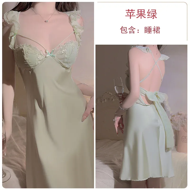 Green sleeping Dress