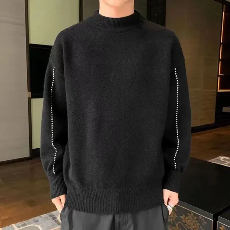 M-schwarze Pullover