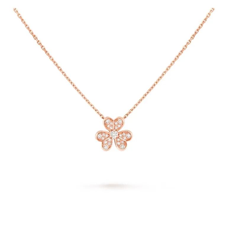 Clover - Diamond complet + or rose-mini