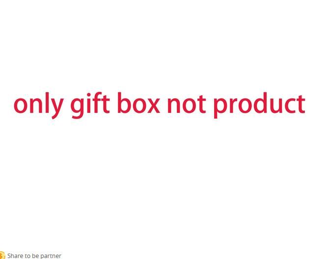 tarifa adicional de embalaje de la caja de regalo