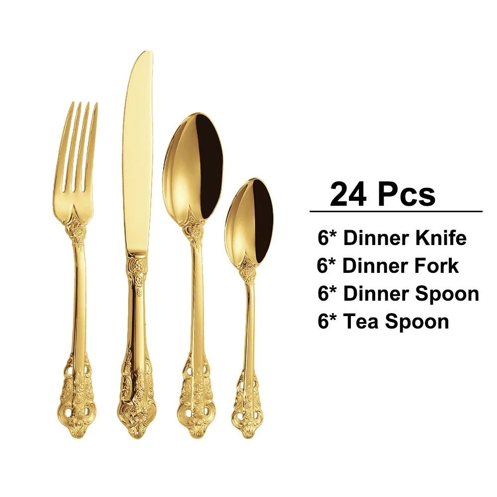 24pcs gold