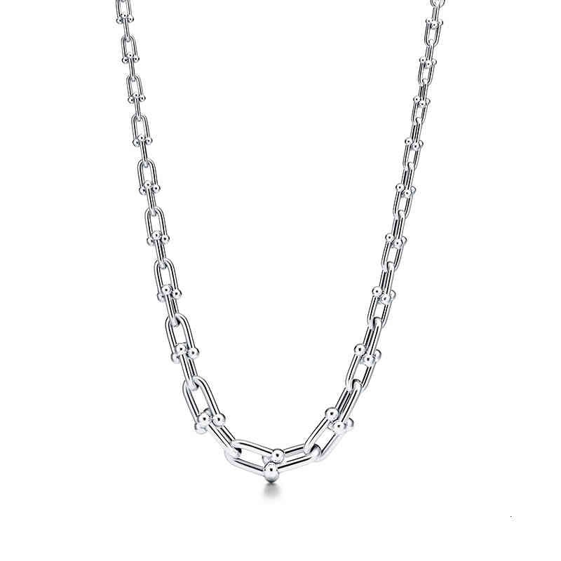 Collana in argento-45 cm (con scatola)