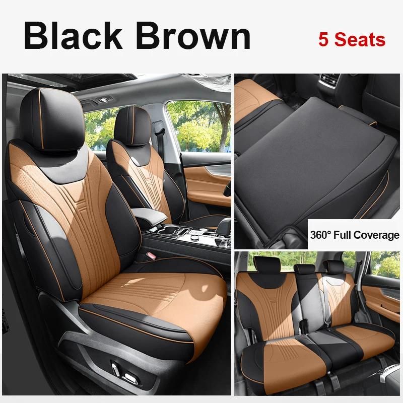 5Seats Black Brown