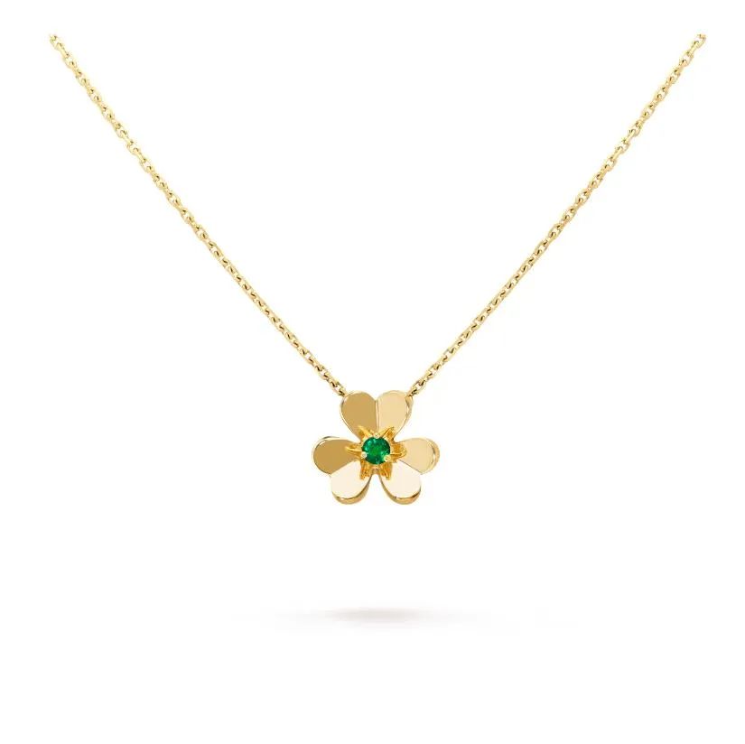 Clover - Emerald + Gold-mini