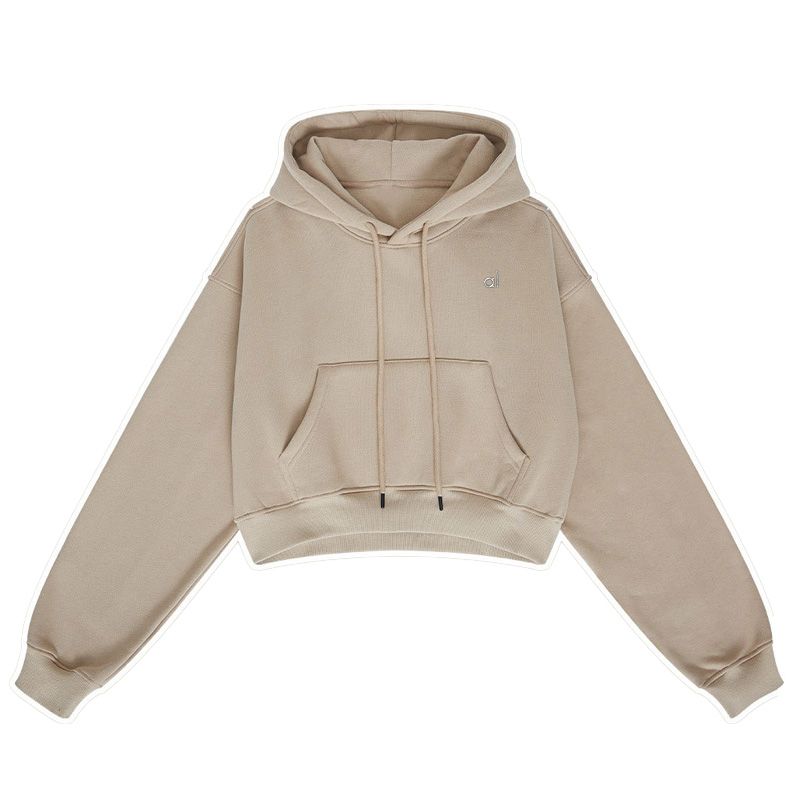 Khaki Hooded