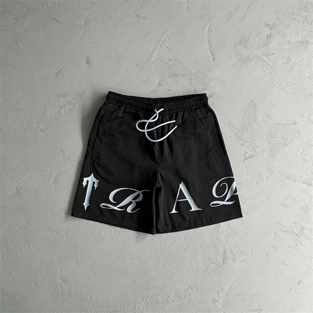 grey label black shorts