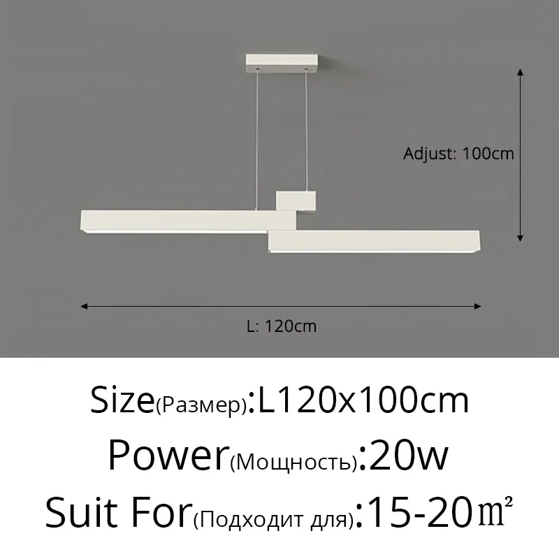 Regulable con mando B Blanco 120cm