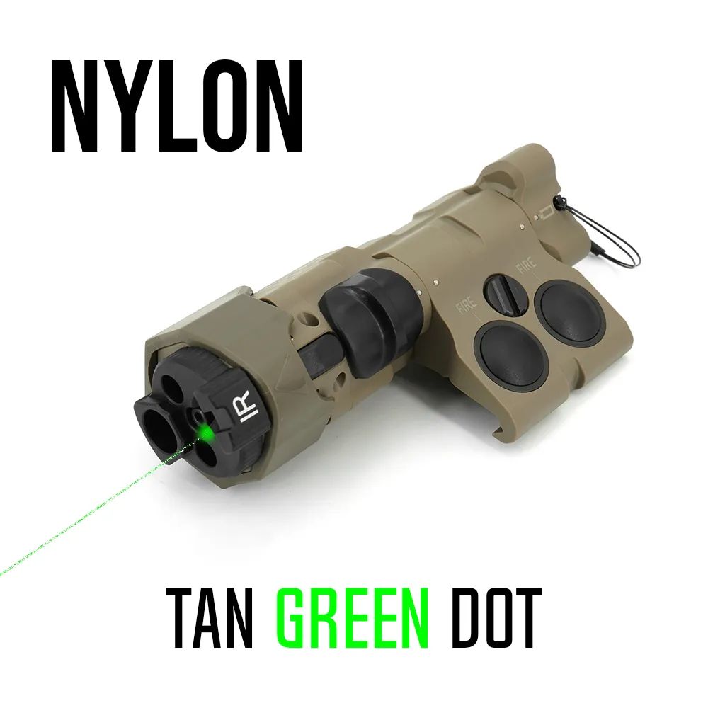 Options:Nylon Green Dot Tan