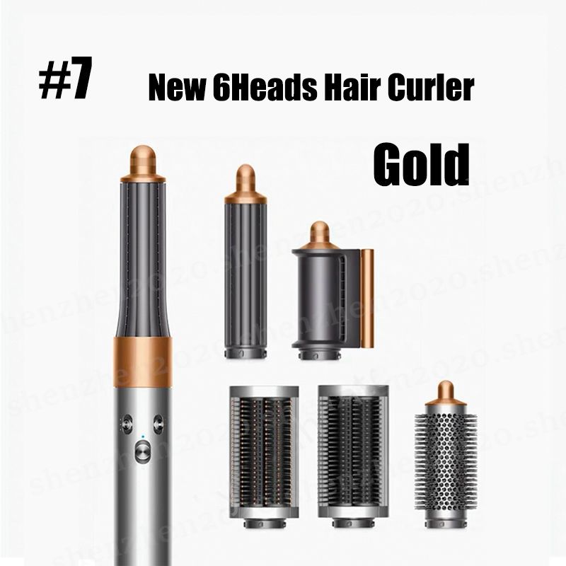 #7 New 6Heads Curler-Gold