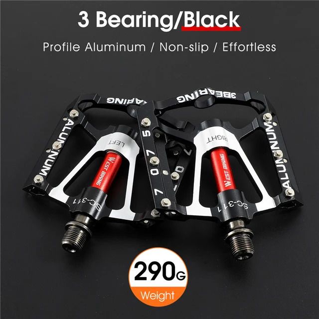 3 Bearings Black