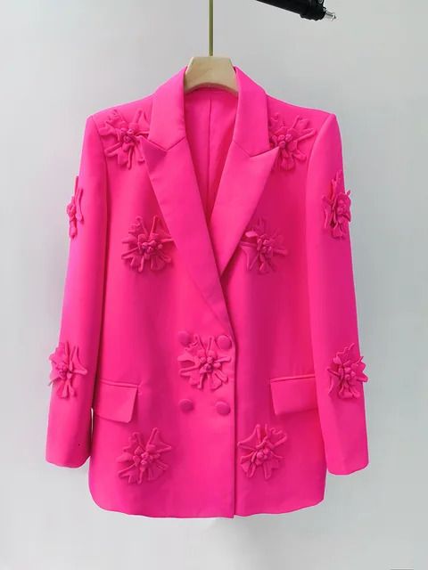 fuchsia blazer