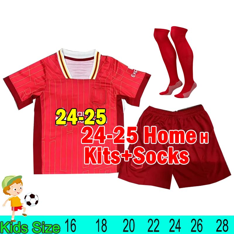 24-25 Home kids kits+socks