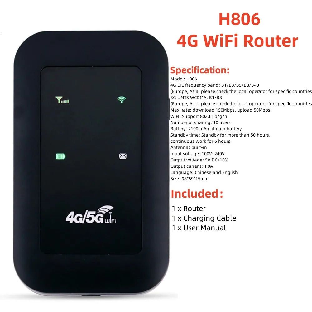 H806 4g Wifi Router