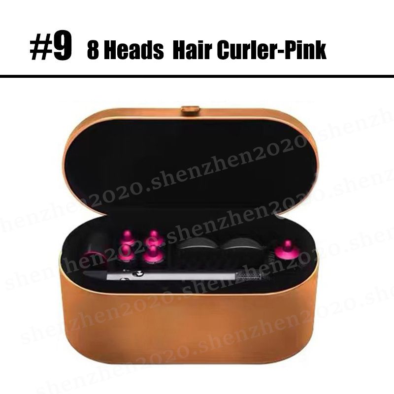 #9 Classic Curler 8Heads-Pink