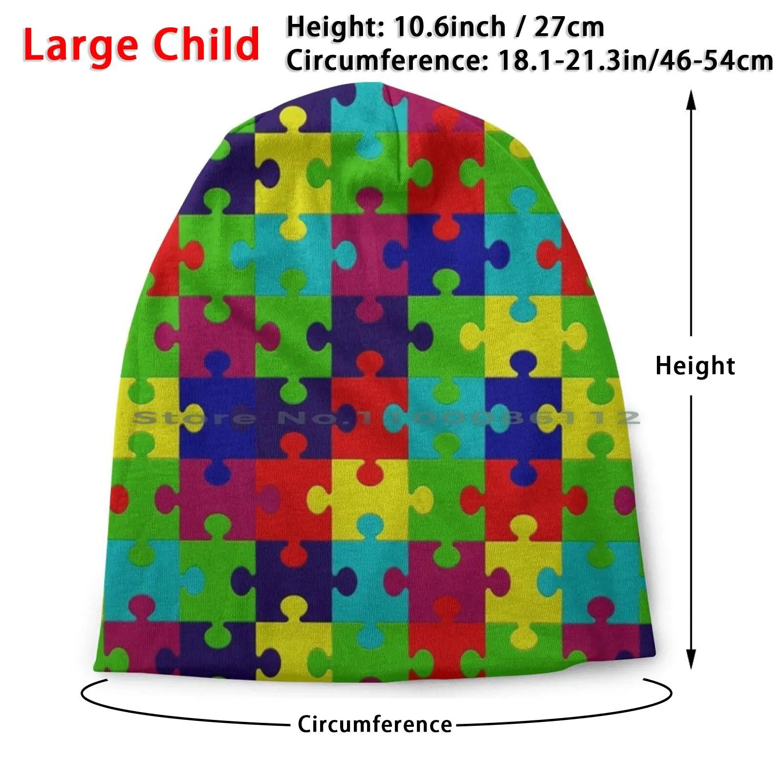 large child knit hat