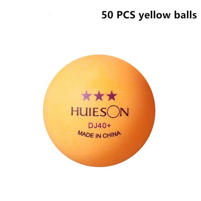 50 Pcs Yellow Balls