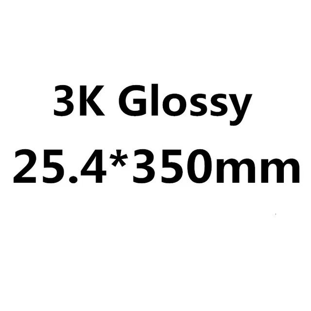 3k Glossy 25.4x350