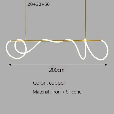 Zimny ​​biały złoto 6000k 200 cm