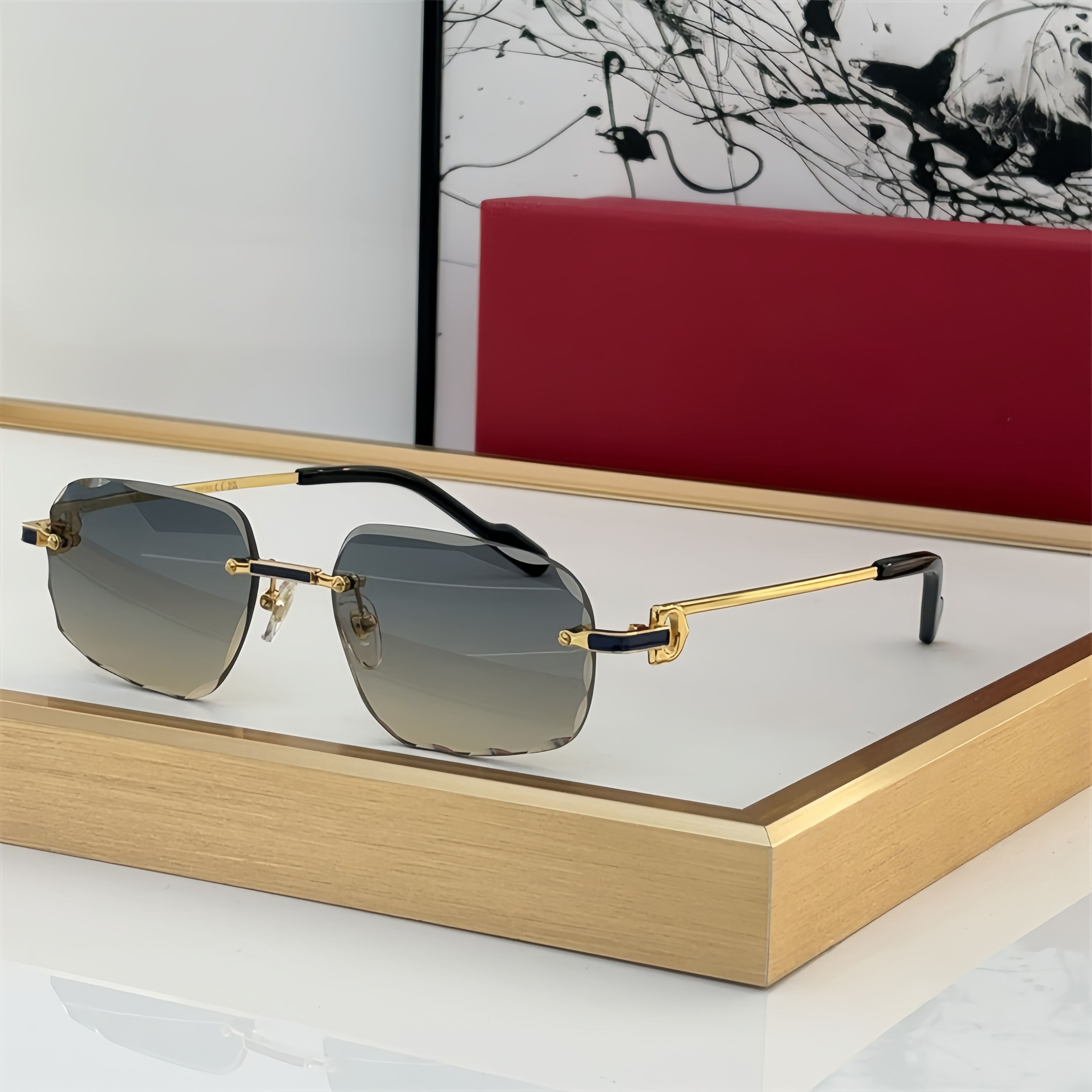 okulary przeciwsłoneczne męskie designerskie okulary przeciwsłoneczne Lunettes de soleil pour hommes Okulary w stylu klasycznym Retro Okulary unisex Sport_voghion.com