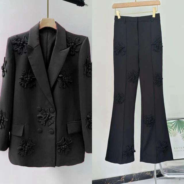 black suit set