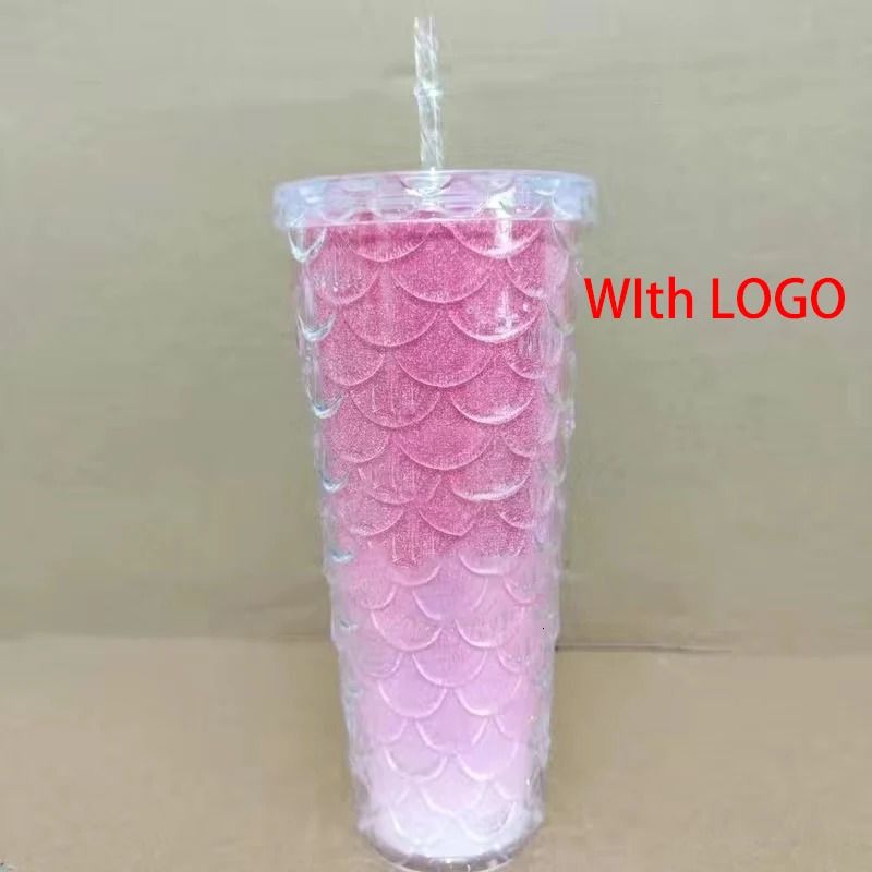 fish scale cup pink