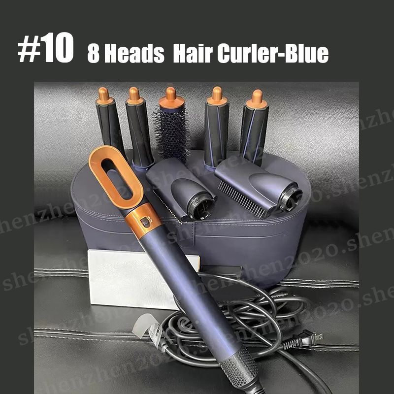 #10 Classic 8Heads Curler-Blue
