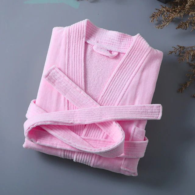 Pink Terry Robe-XL