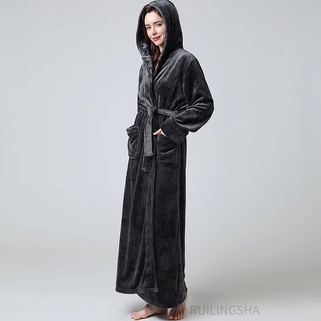 Women Hood Dark Grey-L