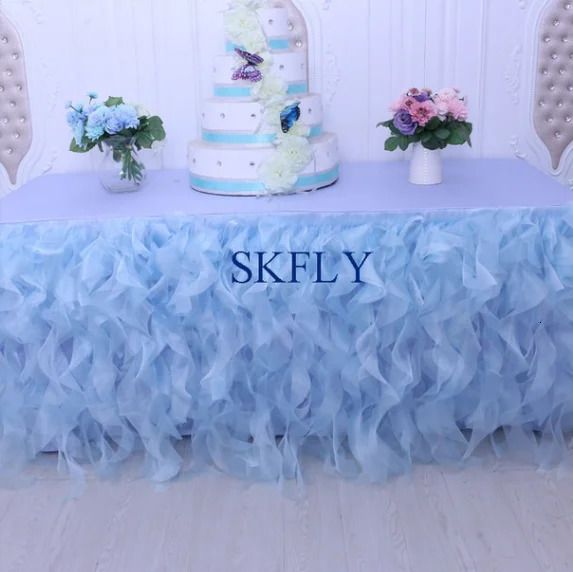 Baby Blue-21 Ft Long 75cm Drop