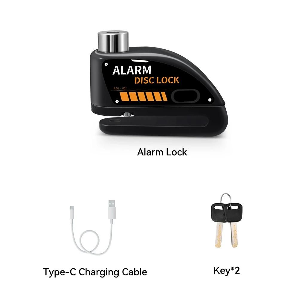 Color:Black Alarm Lock