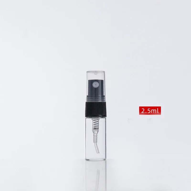 verre 2,5 ml bouchon transparent