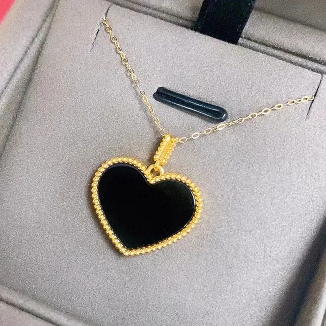 18K Gold Black-45 cm