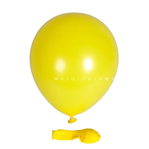 5inch circular yellow