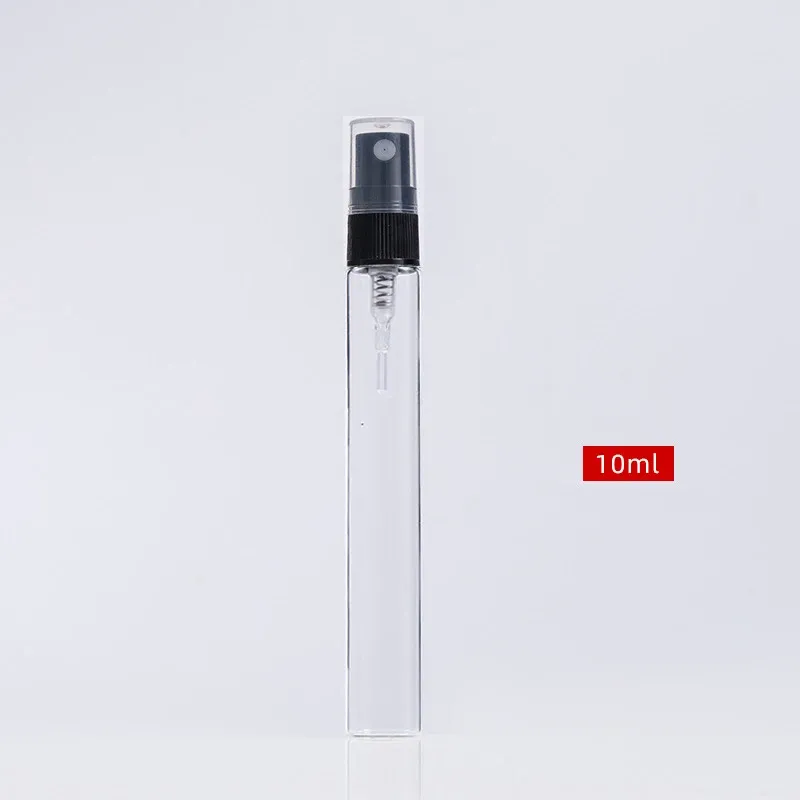 glas 10 ml klart lock