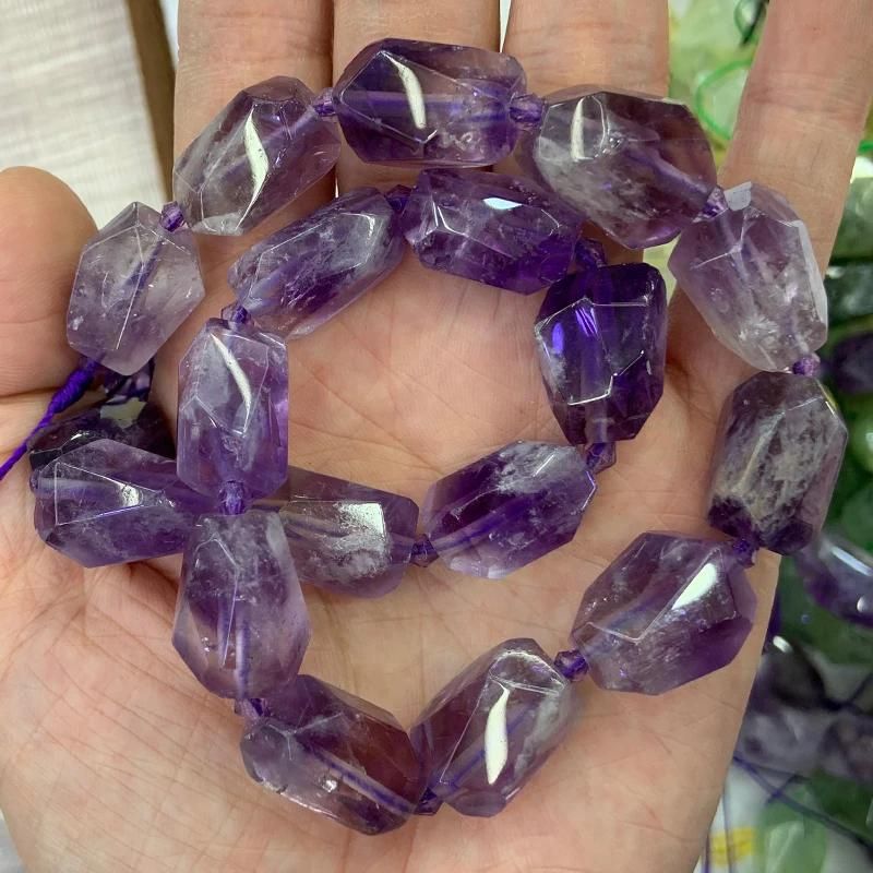 Color:Amethyst 13x15-18mm