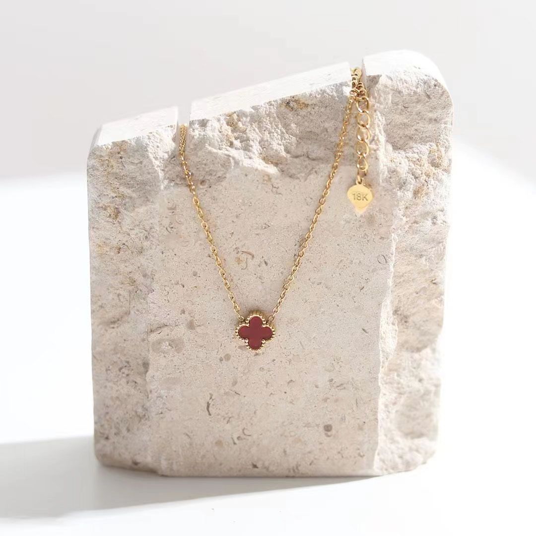 Collier Xixi Mini Doré-rouge