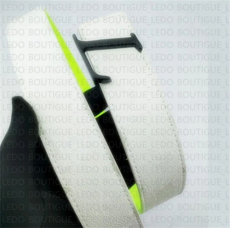 (White+Green) L Belt