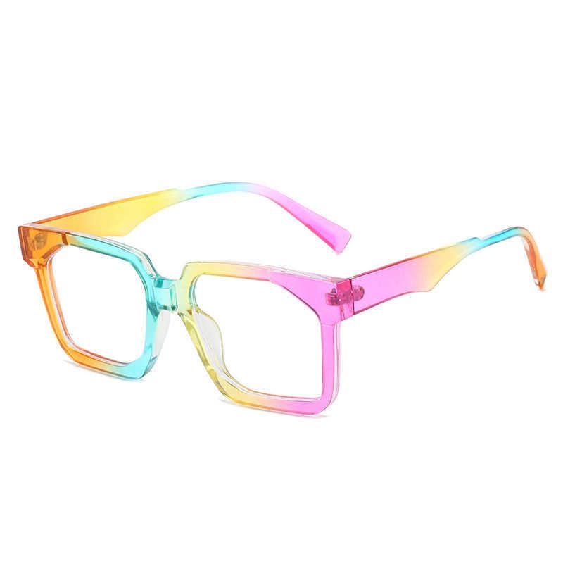 Rainbow Frame White Slice