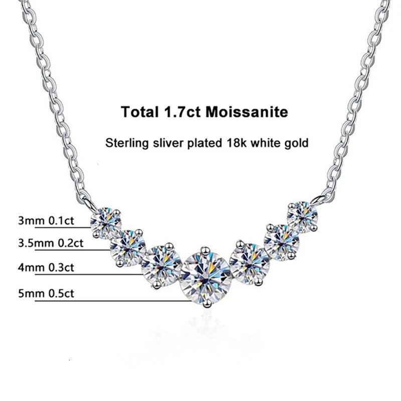 Beyaz 1.7ct Toplam-All Moissanit